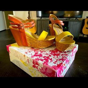 COPY - Chinese Laundry wedges. Size 7.5